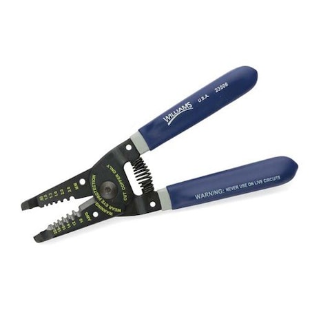 Williams Wire Stripper, Front End, 22-30 Capacity, Serrated JHW23521